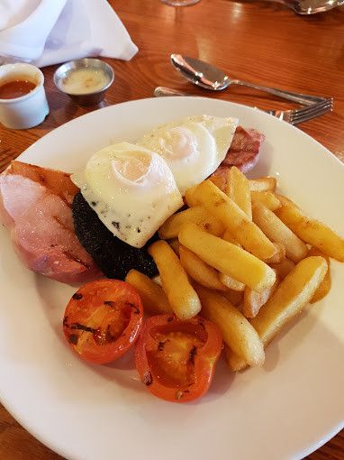 Breakfast at the hotel