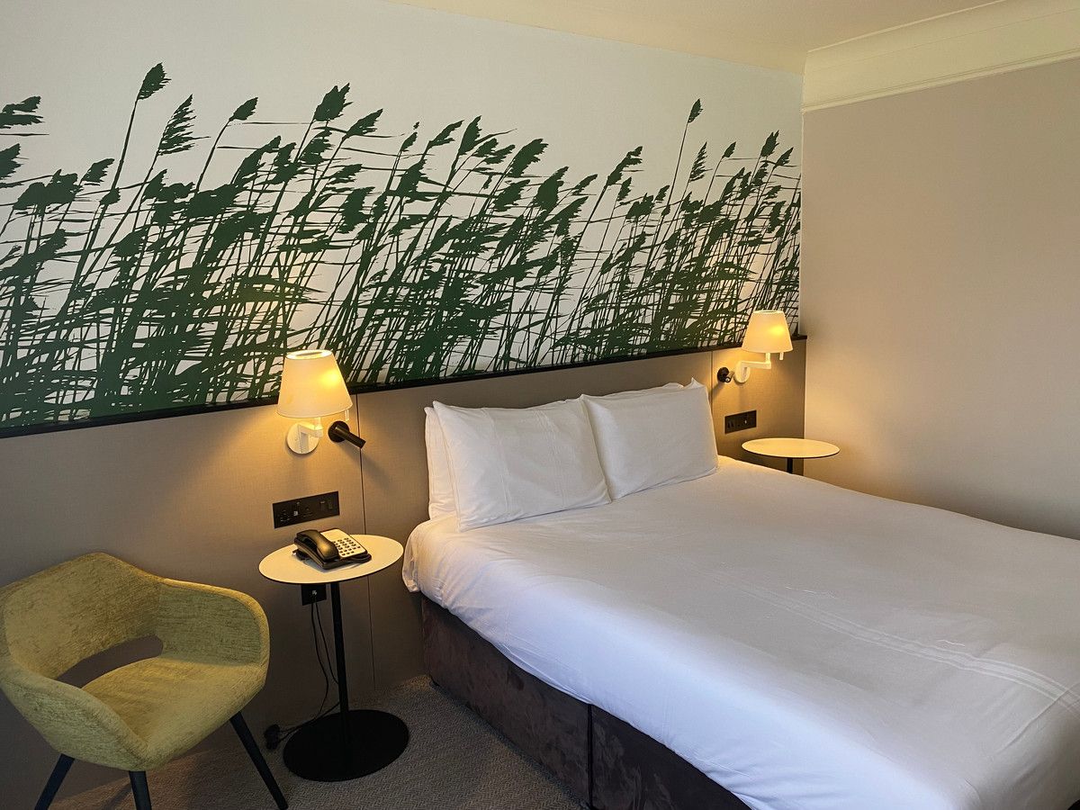 A Classic double room at the Mercure Daventry Court Hotel