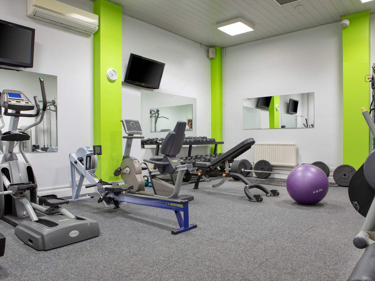 The hotel fitness centre